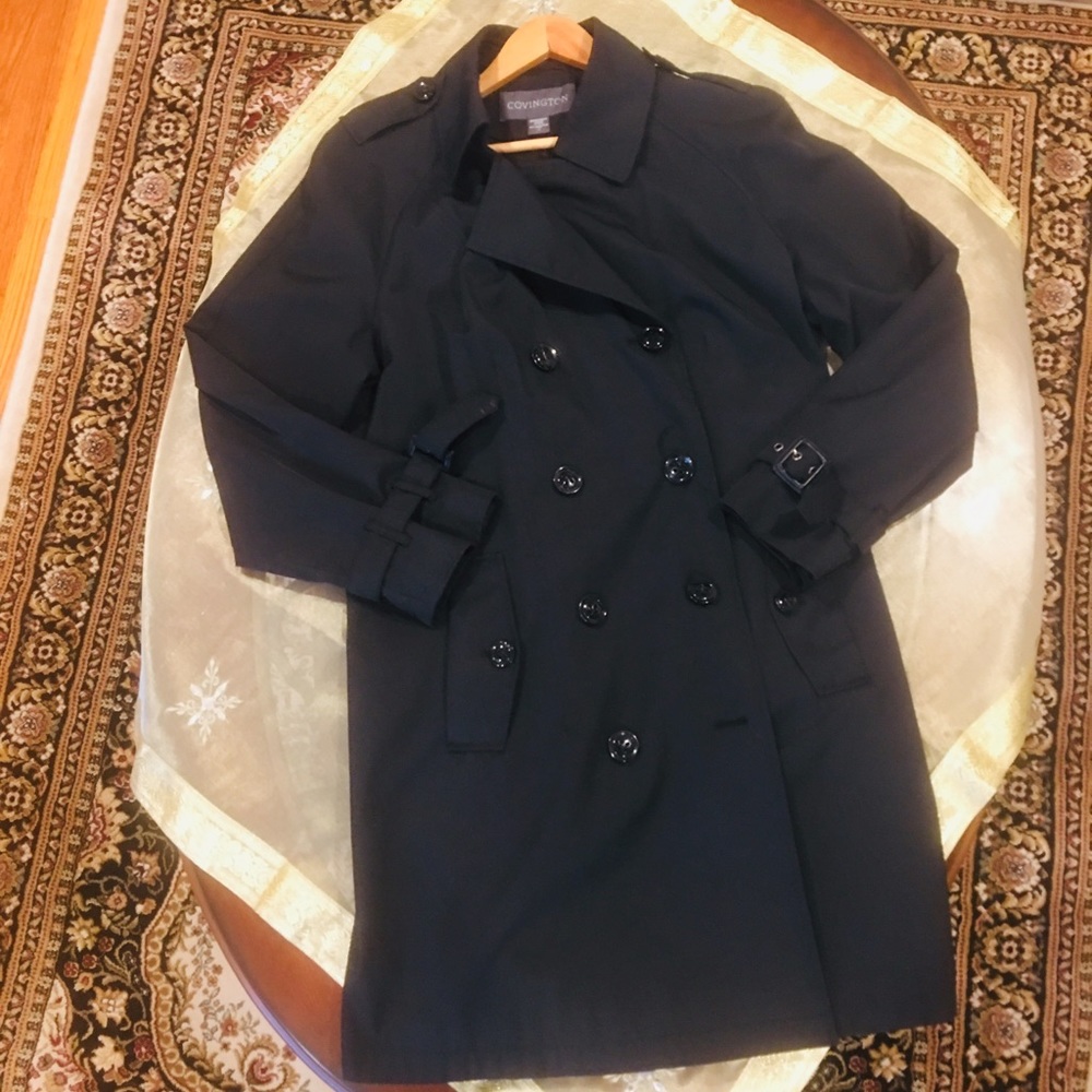 Covington Woman belted trench coat 1XL